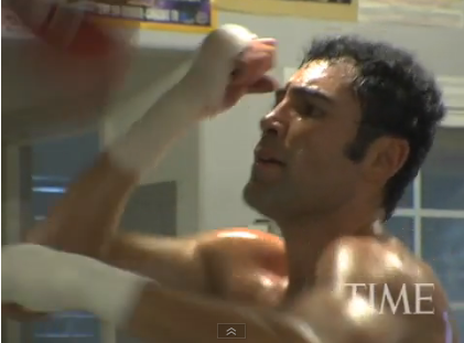 TIME Magazine: A Free Lesson With: Oscar de la Hoya