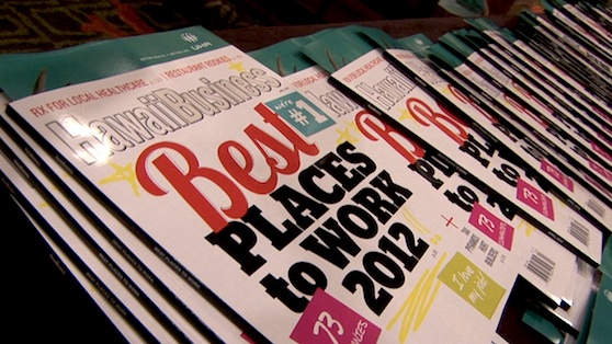 Best Places to Work: Hawaii Business Magazine